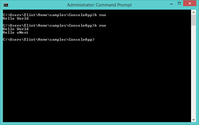 Get necessary dll's using kpm restore.